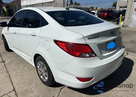 2015 Hyundai Accent Gls из США, поврежденный, VIN KMHCT4AE9FU823738